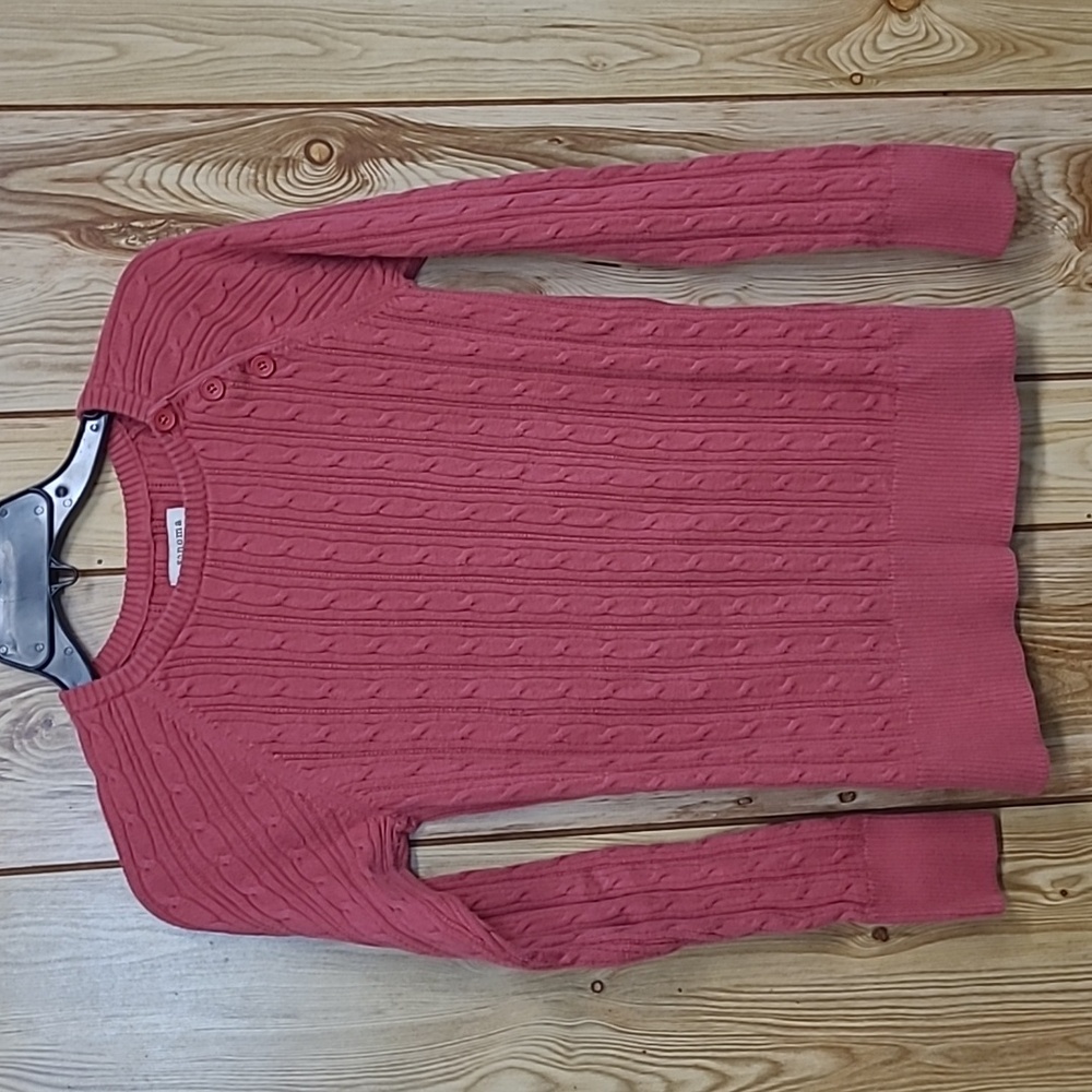 🟪 Sonoma Women’s Cable-knit Sweater (size petite small)